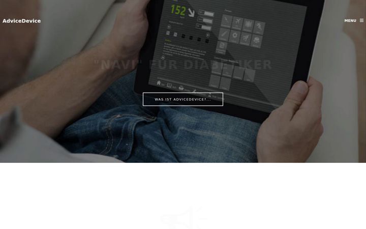 Screenshot of advicedevice.de