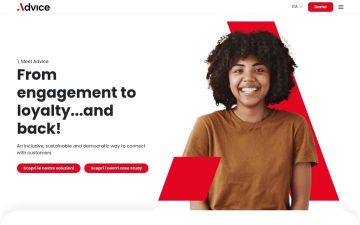 Screenshot of advicegroup.it