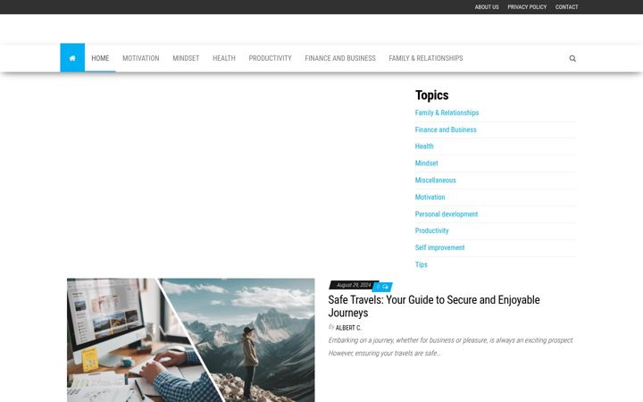 Screenshot of advicesbox.com