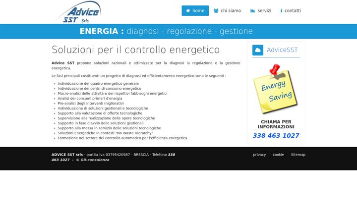 Screenshot of advicesst.com