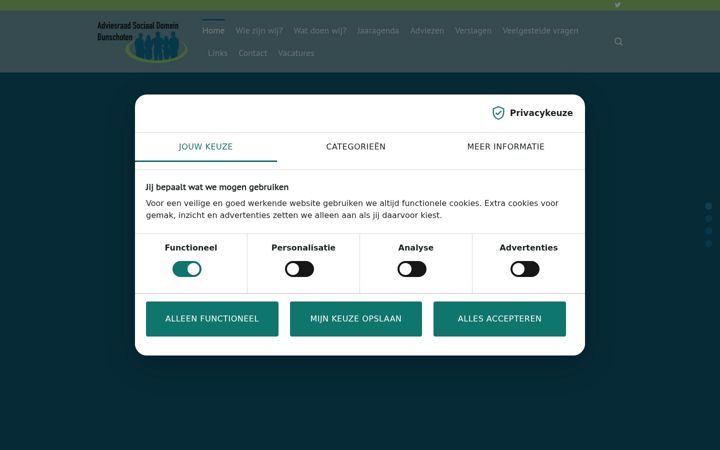 Screenshot of adviesraadbunschoten.nl