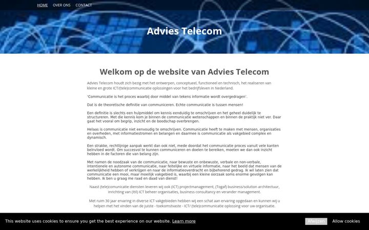 Screenshot of adviestelecom.nl