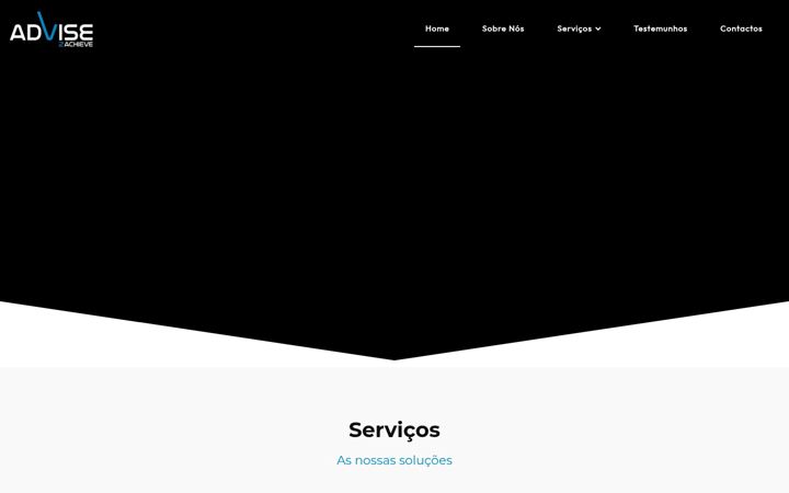 Screenshot of advise2achieve.com