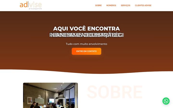 Posnetek zaslona advisepropaganda.com.br