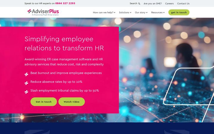 Screenshot of adviserplus.com