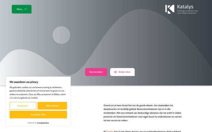 Screenshot di adviseurbijkatalys.nl