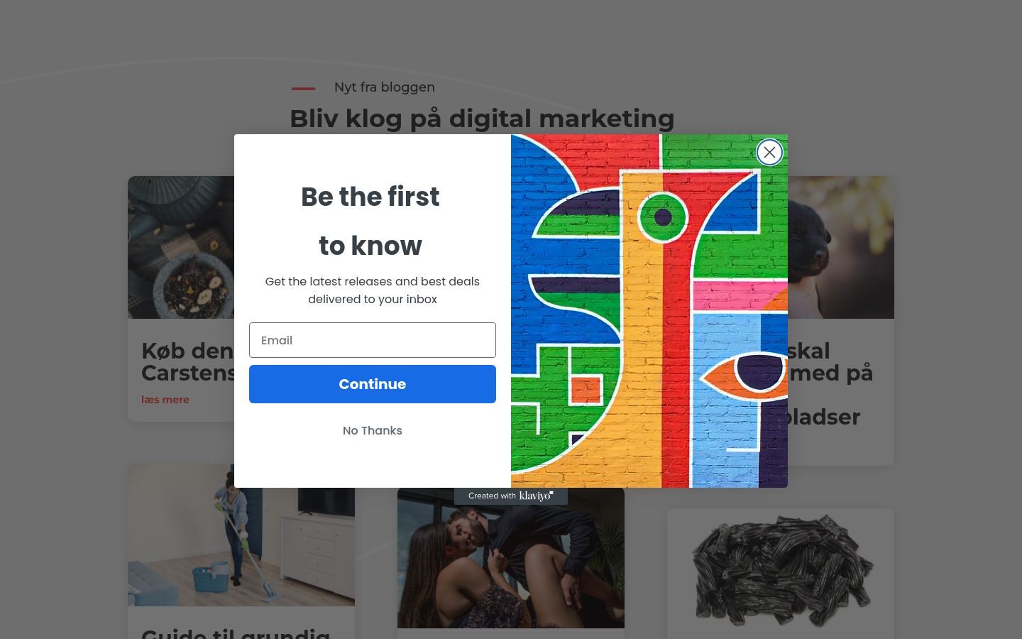 Kuvakaappaus suostumusbannerista, joka näytettiin ennen mitään vuorovaikutusta