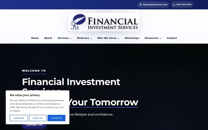 Екранна снимка на advisor4u247.com