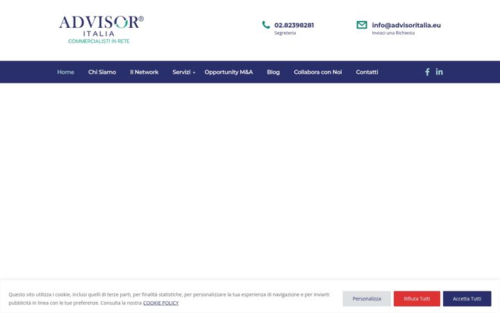 Screenshot of advisoritalia.eu