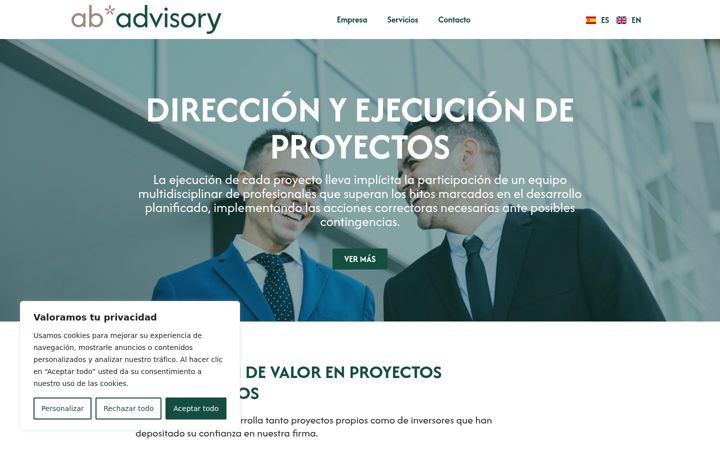 Captura de pantalla de advisoryboard.es