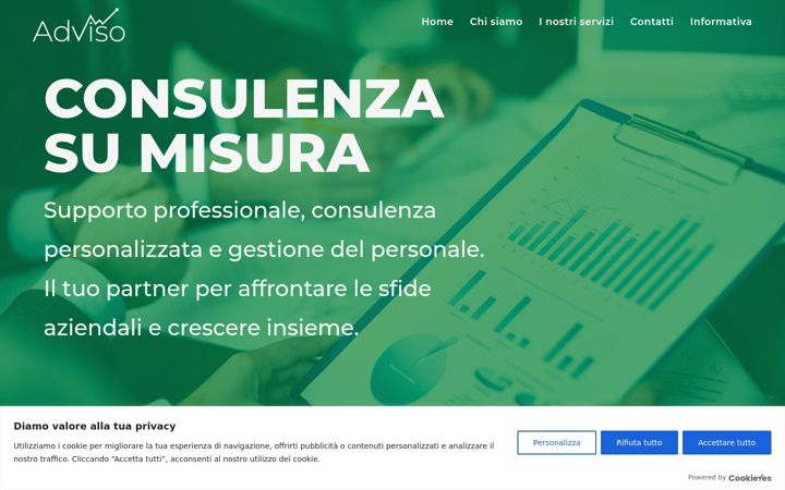 Screenshot of advisosrl.it