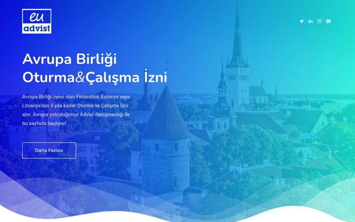 Screenshot of advist.eu