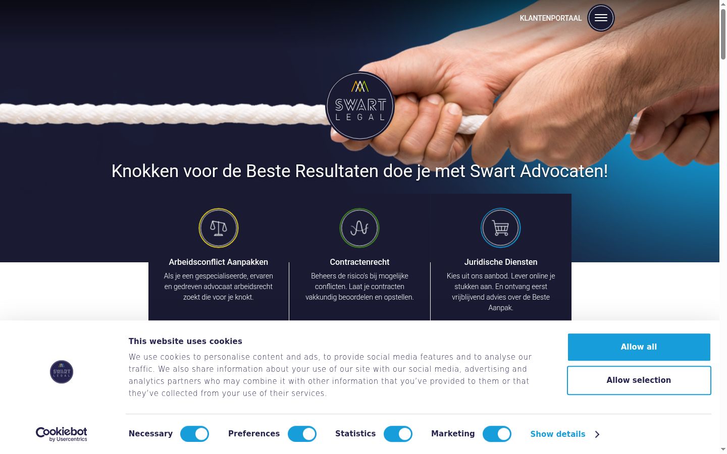 Sutikimo reklamjuostės, rodytos prieš bet kokią sąveiką, ekrano kopija