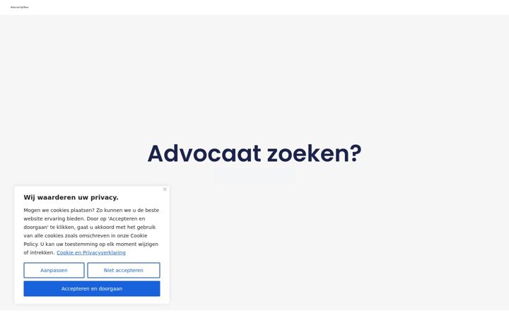 Екранна снимка на advocaatopmaat.be
