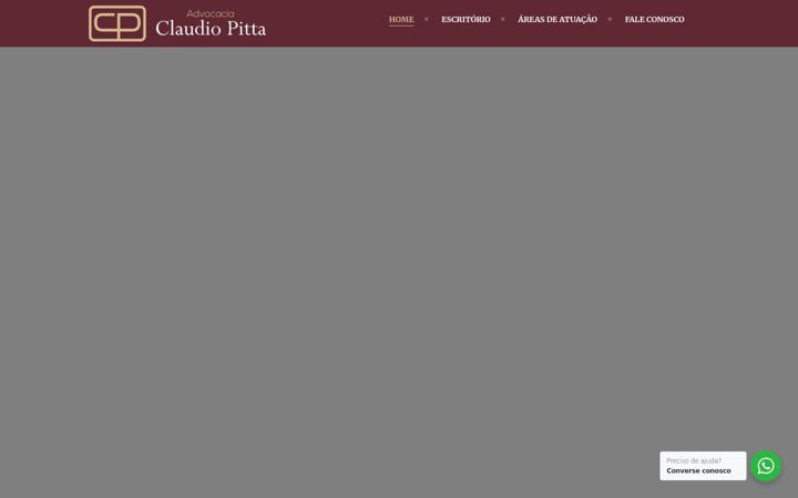 Screenshot di advocaciaclaudiopitta.com.br