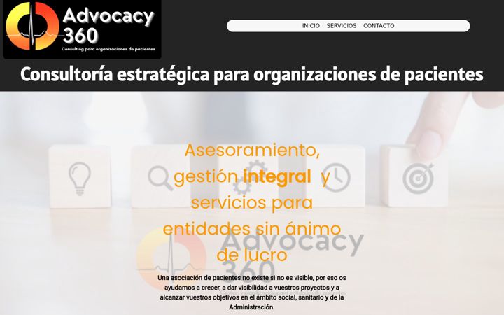 Screenshot of advocacy360.es