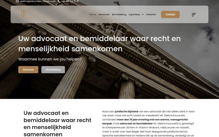 Zrzut ekranu advocaten-bureau.com