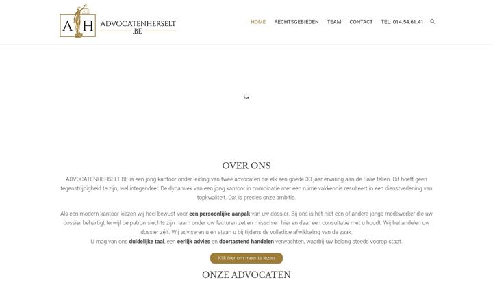 Screenshot of advocatenherselt.be