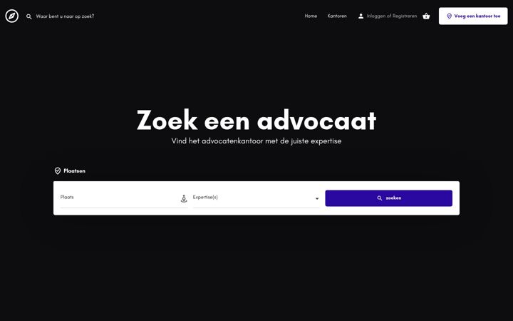 Screenshot of advocatenkantoor.in