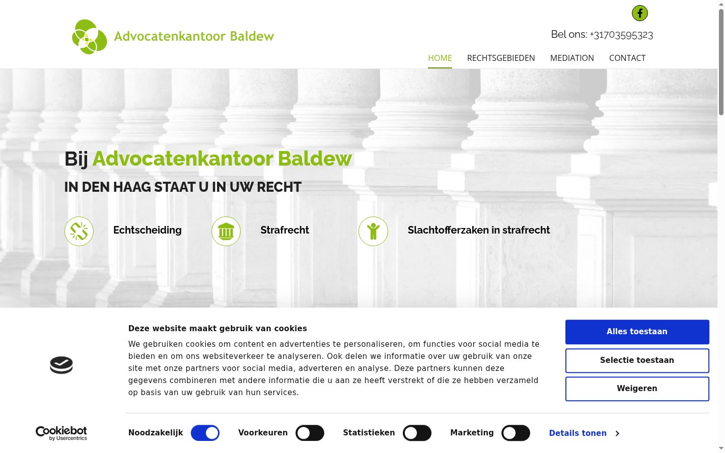 Sutikimo reklamjuostės, rodytos prieš bet kokią sąveiką, ekrano kopija