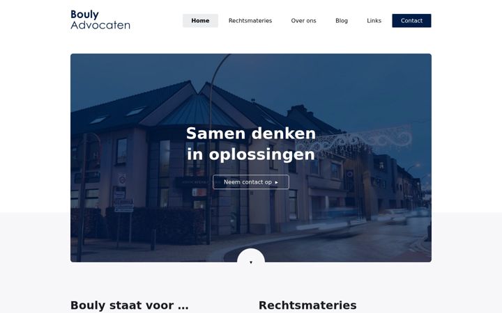 Screenshot of advocatenlimburg.be