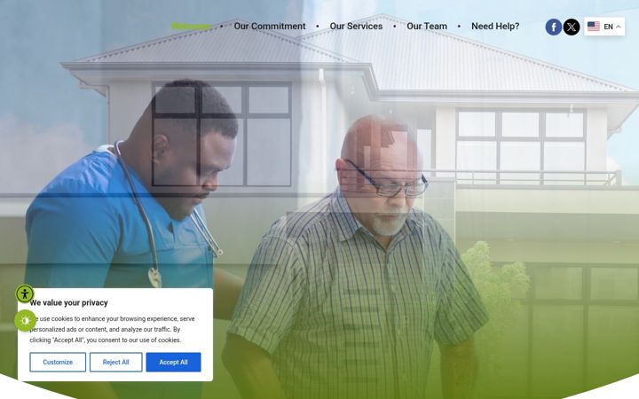 Zrzut ekranu advocateservicesinc.com