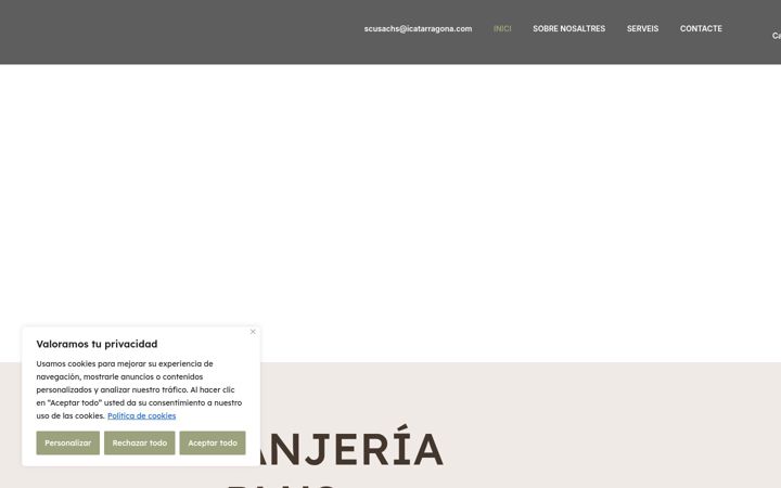 Screenshot of advocatsvilafranca.com