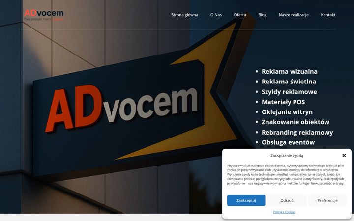 Zrzut ekranu advocem.com.pl