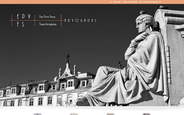 Screenshot of advogadas.net