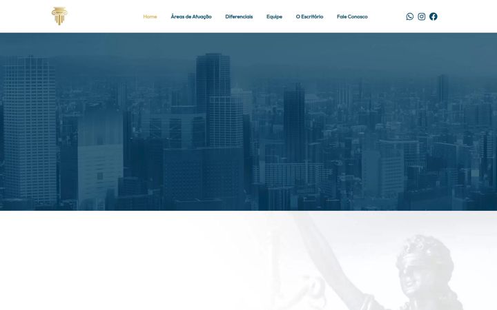 Screenshot of advogados-ibrahim.com.br