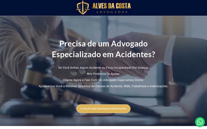 Екранна снимка на advogadosonline.online