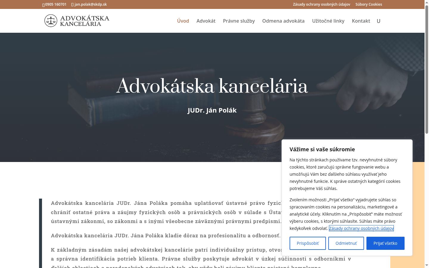 Screenshot tal-banner tal-kunsens muri qabel kwalunkwe interazzjoni