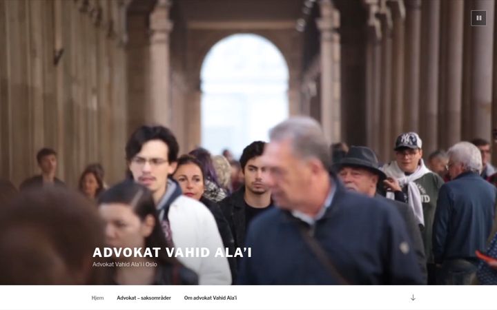 Screenshot von advokatalai.no