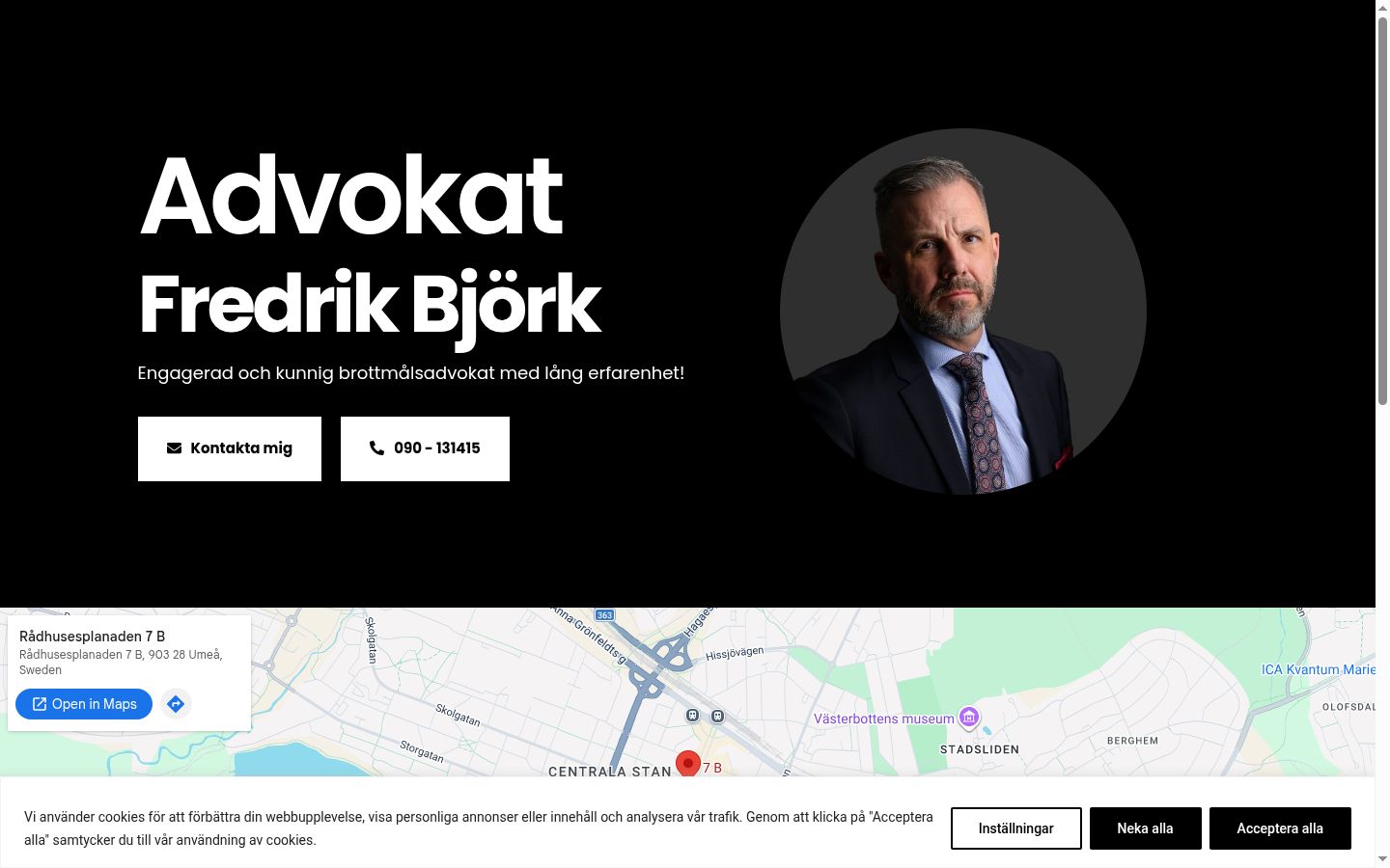 Zrzut ekranu banera zgody wyświetlanego przed jakąkolwiek interakcją