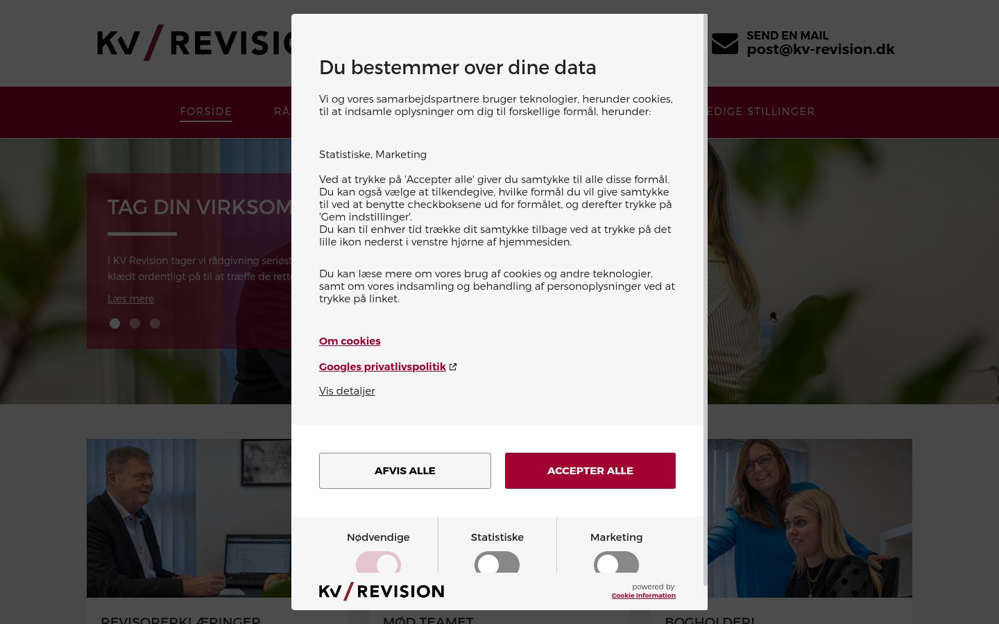 Zrzut ekranu banera zgody wyświetlanego przed jakąkolwiek interakcją