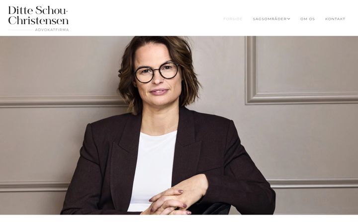 Snímek obrazovky advokatdsc.dk