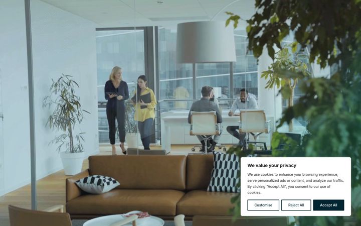 Skærmbillede af advokateadvisors.com