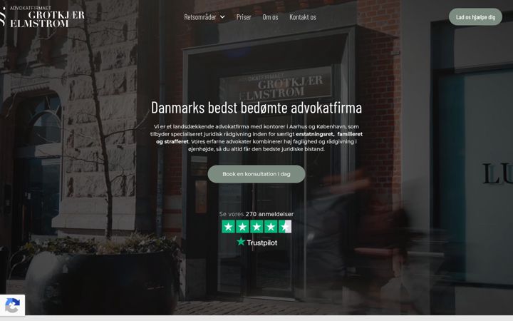 Képernyőkép: advokatfirmaet-ge.dk