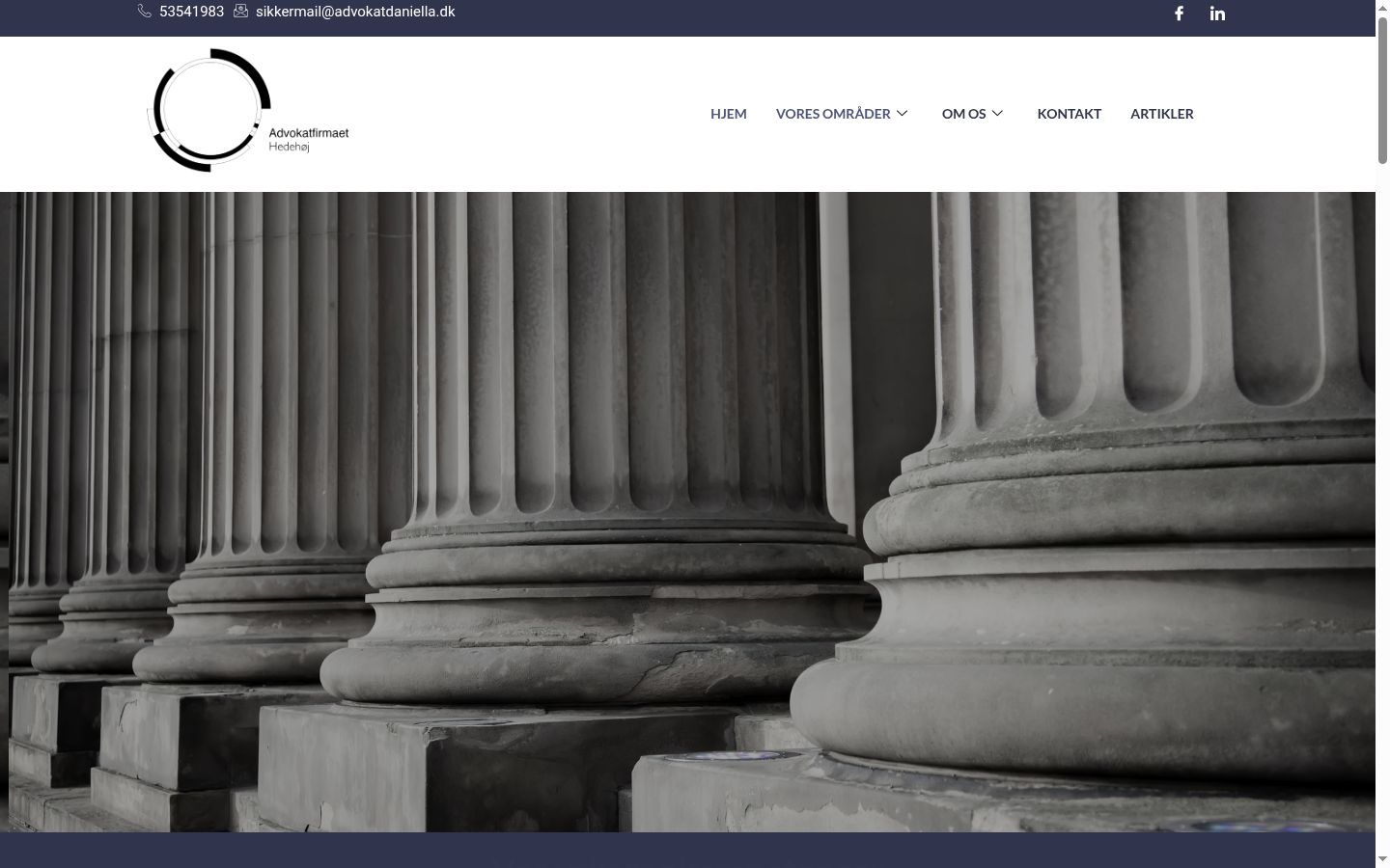 Captura de pantalla del banner de consentimiento mostrado antes de cualquier interacción