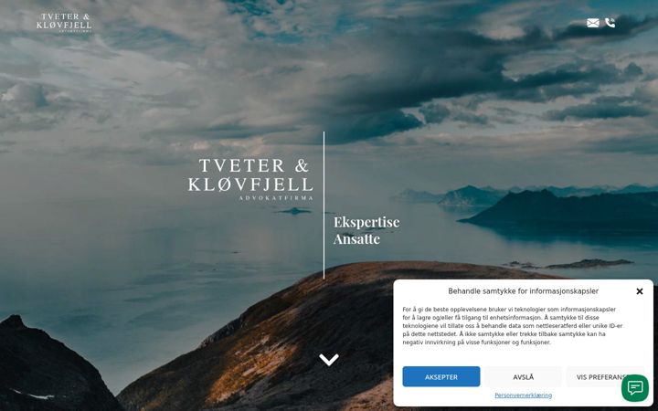 Screenshot of advokatoslo.no
