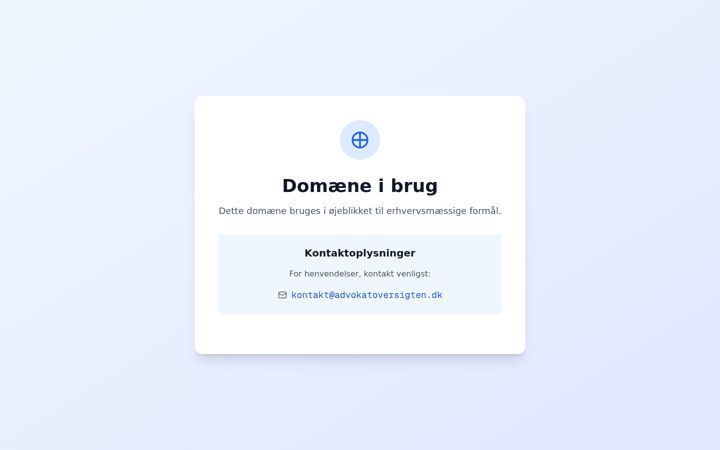 Ekrānuzņēmums no advokatoversigten.dk