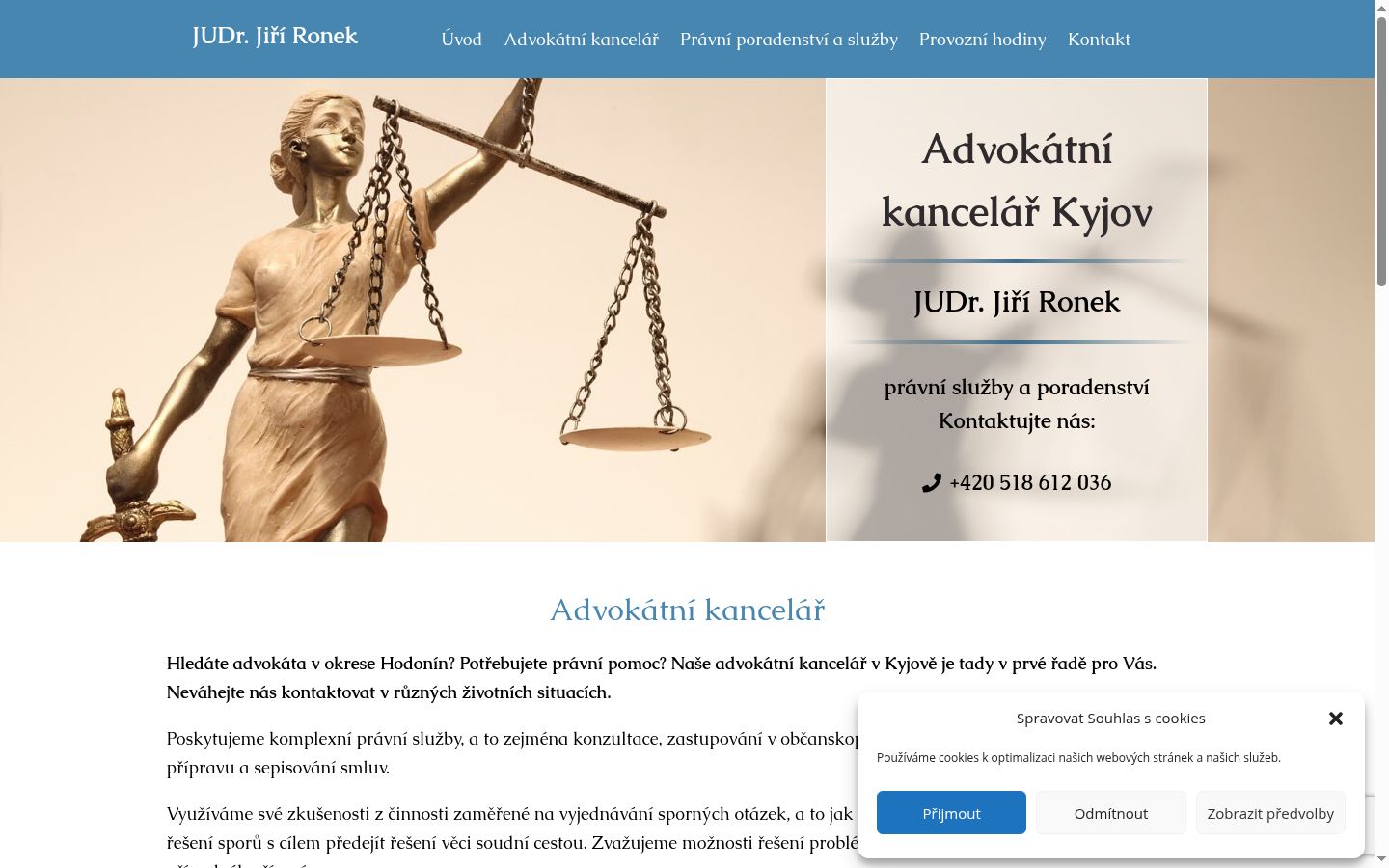 Posnetek zaslona pasice za privolitev, prikazane pred kakršno koli interakcijo