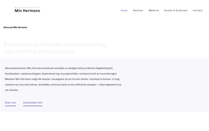 Screenshot of advomin.be