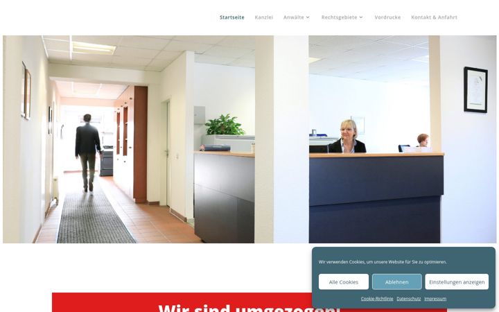 Screenshot of advoteam.de