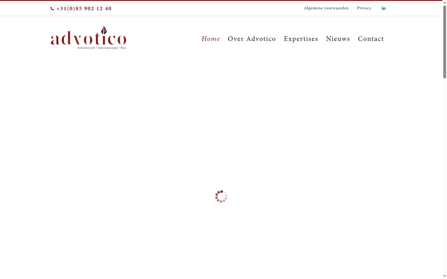 Screenshot des Einwilligungsbanners vor jeglicher Interaktion