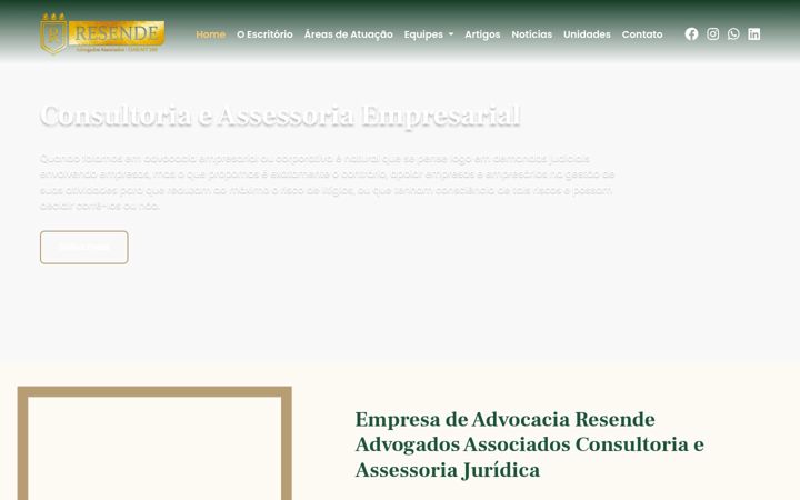 Ekrānuzņēmums no advresende.com.br
