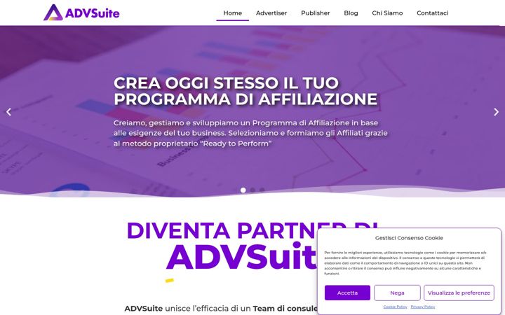 Zrzut ekranu advsuite.it