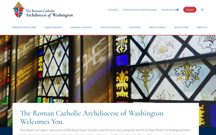 Screenshot of adw.org