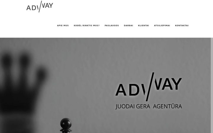 Screenshot of adway.lt