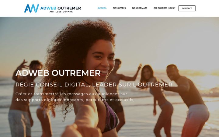 Captura de ecrã de adweb-outremer.fr